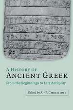 A History of Ancient Greek 2 Volume Set