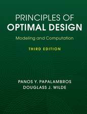 Principles of Optimal Design