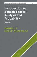 Introduction to Banach Spaces: Analysis and Probability