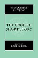 The Cambridge History of the English Short Story