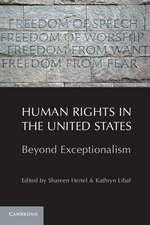 Human Rights in the United States: Beyond Exceptionalism