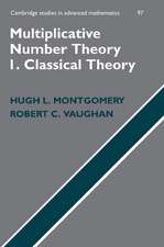 Multiplicative Number Theory I: Classical Theory