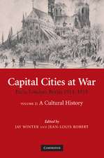 Capital Cities at War: Volume 2, A Cultural History: Paris, London, Berlin 1914–1919