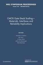 CMOS Gate-Stack Scaling Materials, Interfaces and Reliability Implications