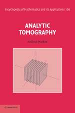 Analytic Tomography