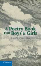 A Poetry Book for Boys and Girls