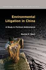 Environmental Litigation in China