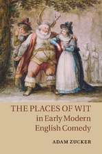 The Places of Wit in Early Modern English Comedy