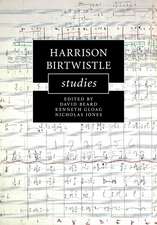 Harrison Birtwistle Studies