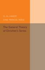 The General Theory of Dirichlet's Series