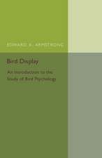 Bird Display: An Introduction to the Study of Bird Psychology