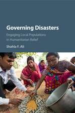 Governing Disasters: Engaging Local Populations in Humanitarian Relief