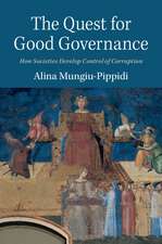 The Quest for Good Governance: How Societies Develop Control of Corruption