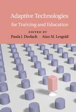 Adaptive Technologies for Training and Education