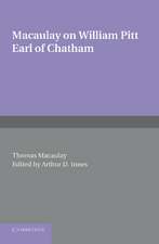 William Pitt Earl of Chatham