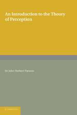 An Introduction to the Theory of Perception