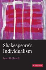 Shakespeare's Individualism