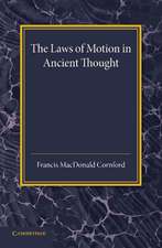 The Laws of Motion in Ancient Thought