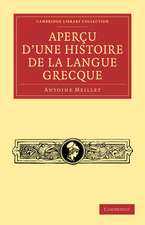 Aperçu d'une histoire de la langue grecque