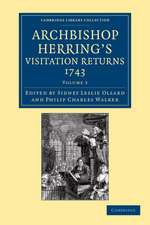 Archbishop Herring's Visitation Returns, 1743