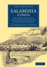 Salaminia (Cyprus): The History, Treasures, and Antiquities of Salamis in the Island of Cyprus