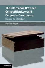 The Interaction Between Competition Law and Corporate Governance