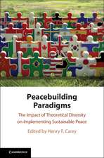 Peacebuilding Paradigms: The Impact of Theoretical Diversity on Implementing Sustainable Peace