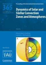 Dynamics of Solar and Stellar Convection Zones and Atmospheres (Iau S365)