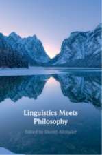 Linguistics Meets Philosophy