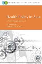 Health Policy in Asia: A Policy Design Approach