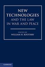 New Technologies and the Law in War and Peace