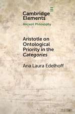 Aristotle on Ontological Priority in the Categories