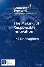 The Making of Responsible Innovation