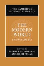 The Cambridge Economic History of the Modern World 2 Volume Hardback Set