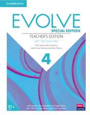 Evolve Level 4 Teacher's Edition with Test Generator Special Edition