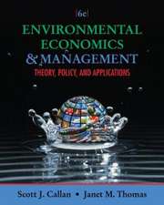 Environmental Economics & Management: Theory, Policy, and Applications