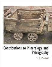 Contributions to Mineralogy and Petrography