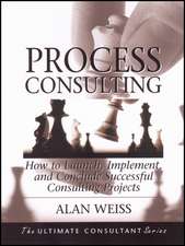 Process Consulting – How to Launch, Implement, and Conclude Successful Consulting Projects