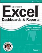 Excel Dashboards and Reports, 2nd Edition