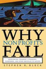 Block: Why Nonprofits Fail