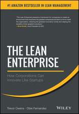 The Lean Enterprise – How Corporations Can Innovate Like Startups