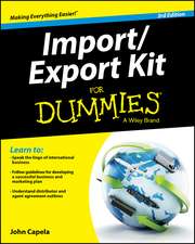 Import/Export Kit For Dummies 3e