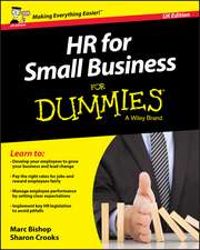 HR for Small Business for Dummies – UK Edition