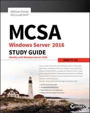 MCSA Windows Server 2016 Study Guide – Exam 70–742