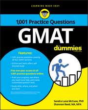 GMAT: 1,001 Practice Questions For Dummies