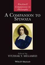 A Companion to Spinoza