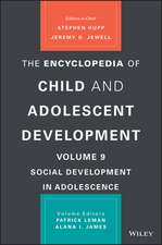 The Encyclopedia of Child and Adolescent Development