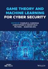 Game Theory and Machine Learning for Cyber Security