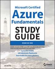 Microsoft Certified Azure Fundamentals Study Guide