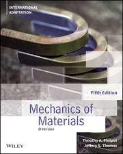 Mechanics of Materials, 5th Edition, International Adaptation